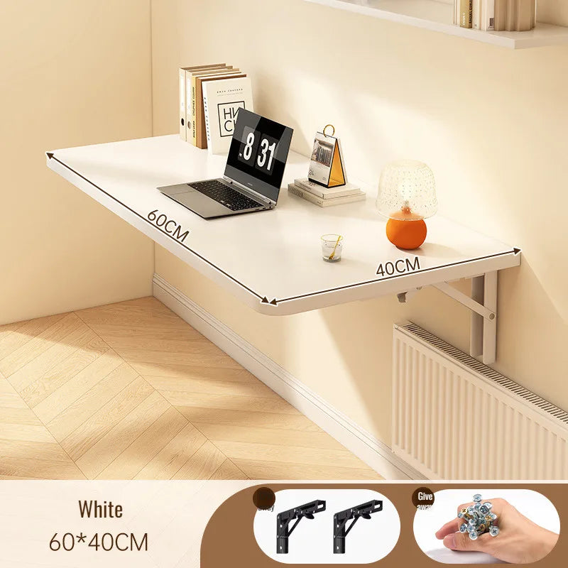 Household Wall Mounted Foldable Desk Waterproof and Anti Fouling Panel Multi Functional Suspended Wall Table