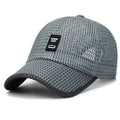 Summer Men's Hats Summer Hat Men's Sun Hat Outdoor Quick-drying Mesh Cap Breathable Duck Tongue Cap Large Brim Baseball Cap