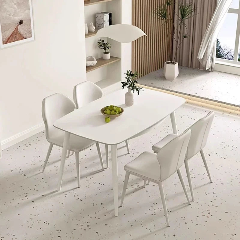 Folding Extendable Dining Table Kitchen Extending Nordic Designer Dining Table High Center Salon Mesas De Jantar Home Furniture
