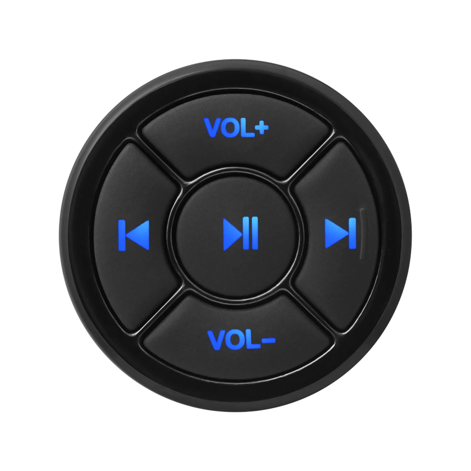 Bluetooth-compatible Car Motorcycle Bike Wireless Steering Wheel Remote Control Music Player  Media Button For IOS Android Phone
