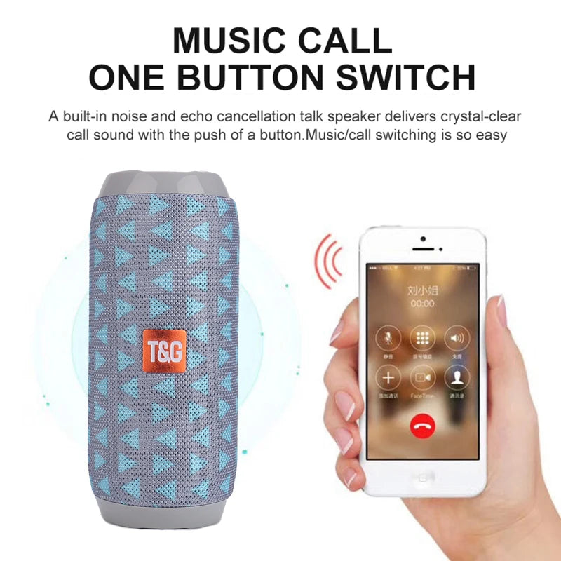 Wireless Bluetooth Speaker Portable Blutooth Radio FM Subwoofer Music Sound Box For Blootooth Audio Hand Free Baffe Caixa De Som