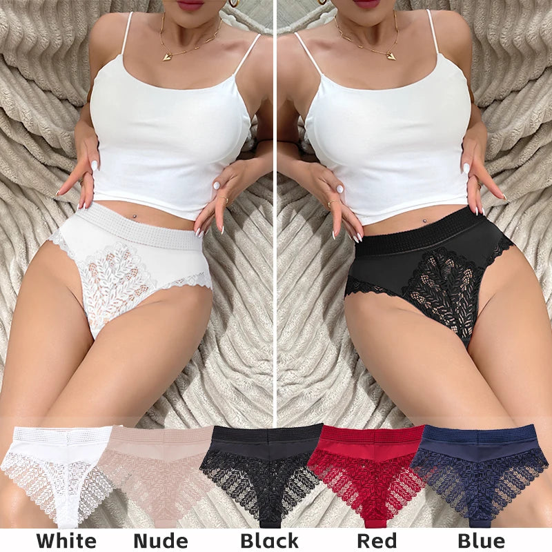 3PCS/set Sexy Brazilian Panties for Women Pants Sets Hot Ladies Underwear Female Lingerie Bra Bikini Solid Color Hollow Briefs