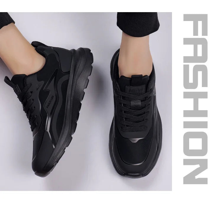 Men's shoes 2026 new trendy soft soled casual shoes for spring and summer, breathable and comfortable running sports shoes