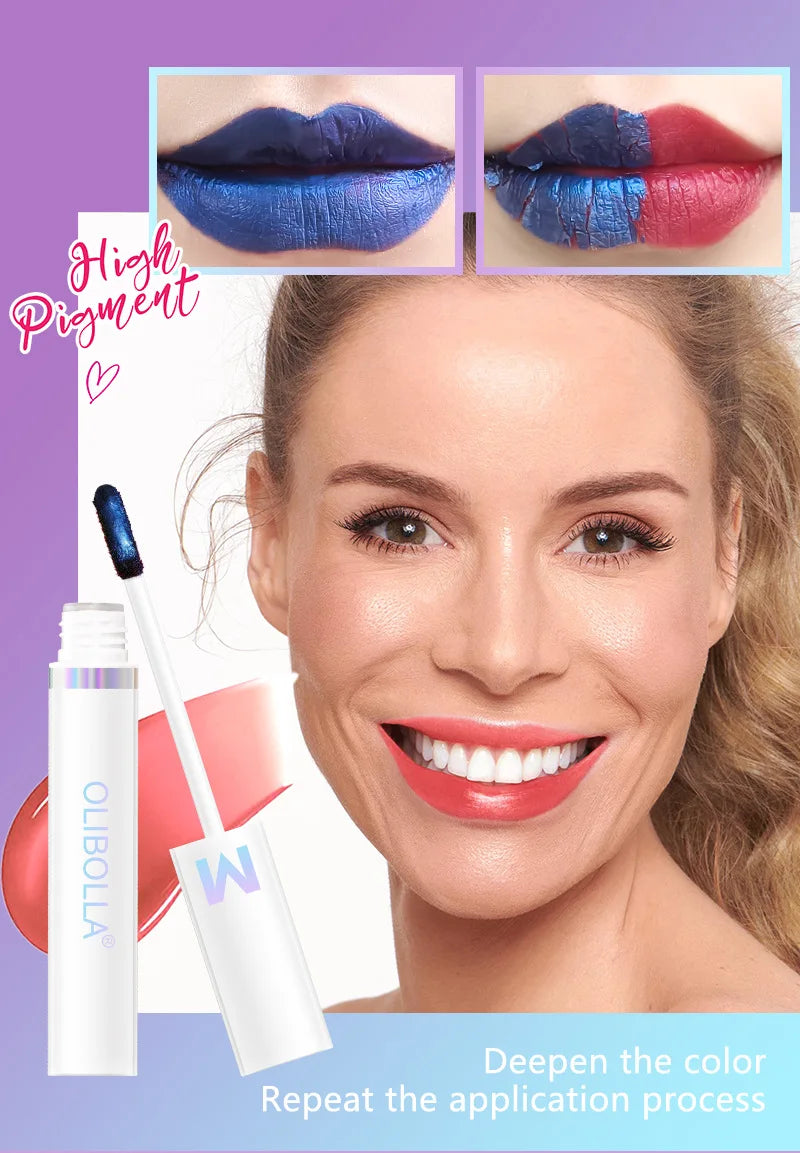Lip Stain Peel Off  Long Lasting Waterproof Pink Lip Tint Transfer Proof Non Stick Cup Natural Women Cosmetics Makeup 7 colors