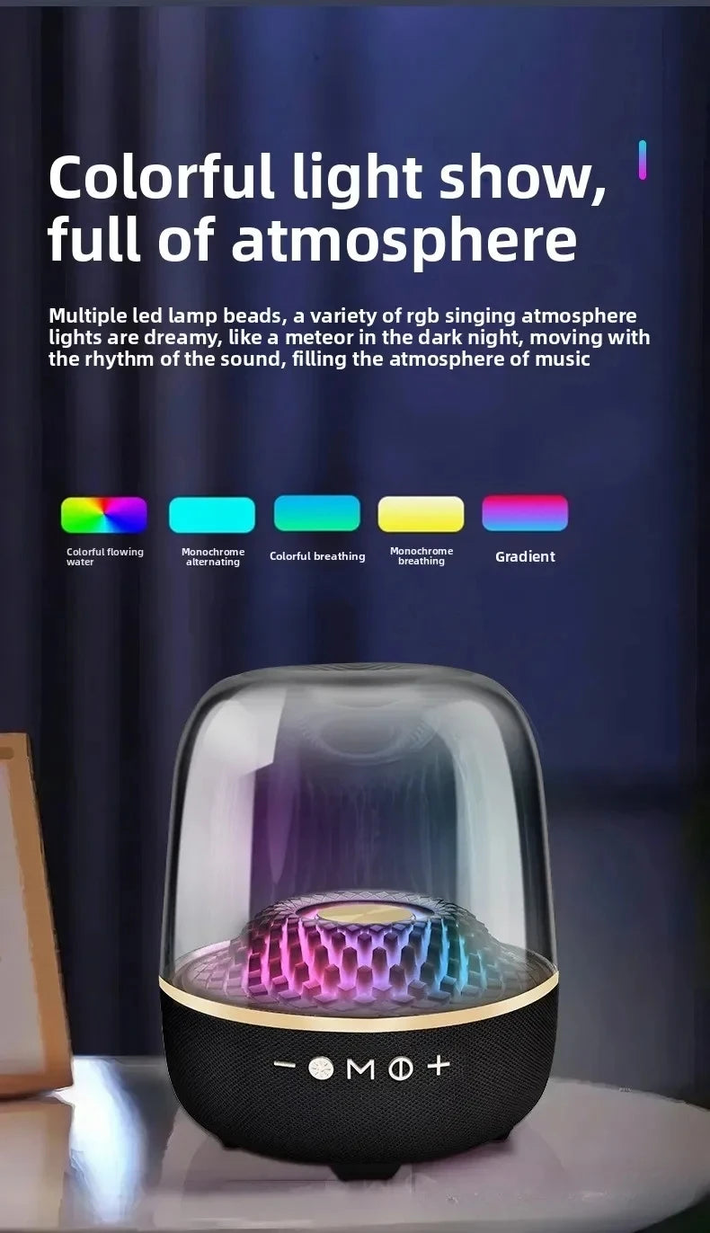Bluetooth Speaker: Upgraded Outdoor Portable Sound Premium Bluetooth Speaker with Crystal Clear Sound - Portable Wireless Audio