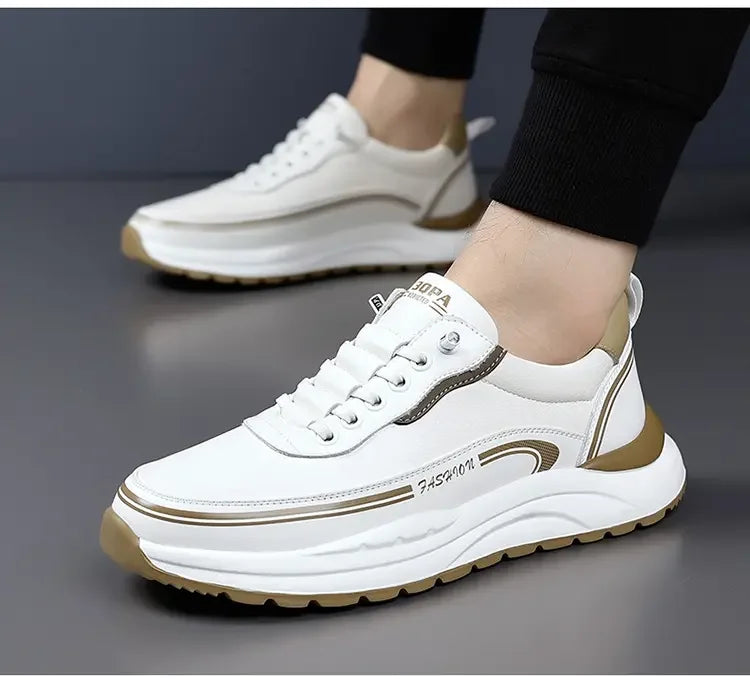 Flat shoes White Shoes Durable breathable abrasion resistance stainresistant sports leisure Soft elastic sole Support stability