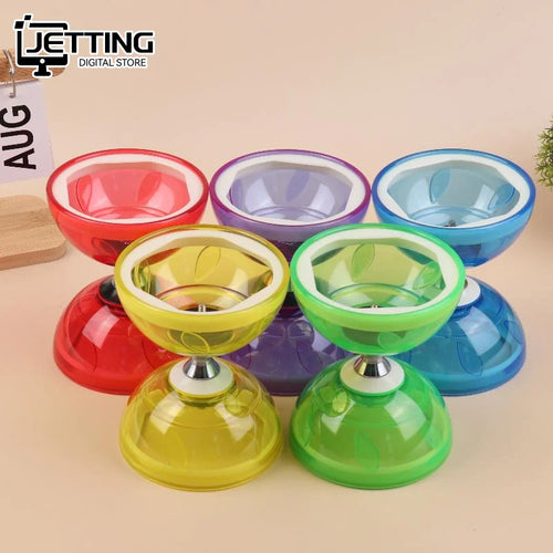 1set Portable Diabolo Chinese Yoyo Diabolo Set Professional Fitness Gear For Adults Kids Elderly Outdoor Indoor Agility Exercise