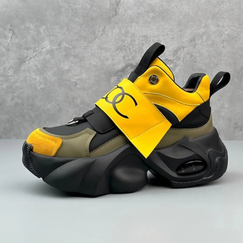 Men's shoes - versatile and trendy for all seasons, suitable for couples. This small-scale niche brand features anti-slip air cu