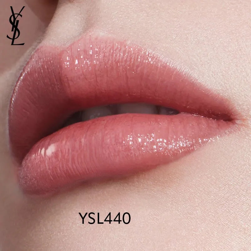 YSL Vinyl Cream Lip Stain 5.5ml Glossy Finish Shade 610 440 443 Hydrating Mirror Lip Gloss Long Lasting Non-Sticky Plumping Lip