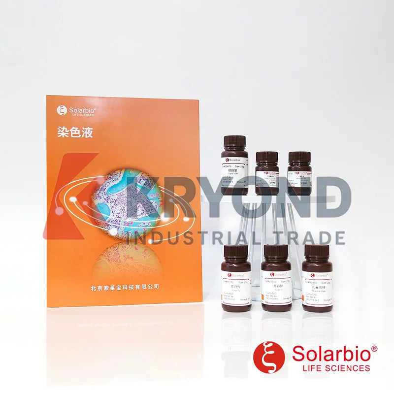 SOLARBIO Leishman’s Stain for Microscopic Staining of Blood and Tissue Samples in Laboratory Applications Original Product