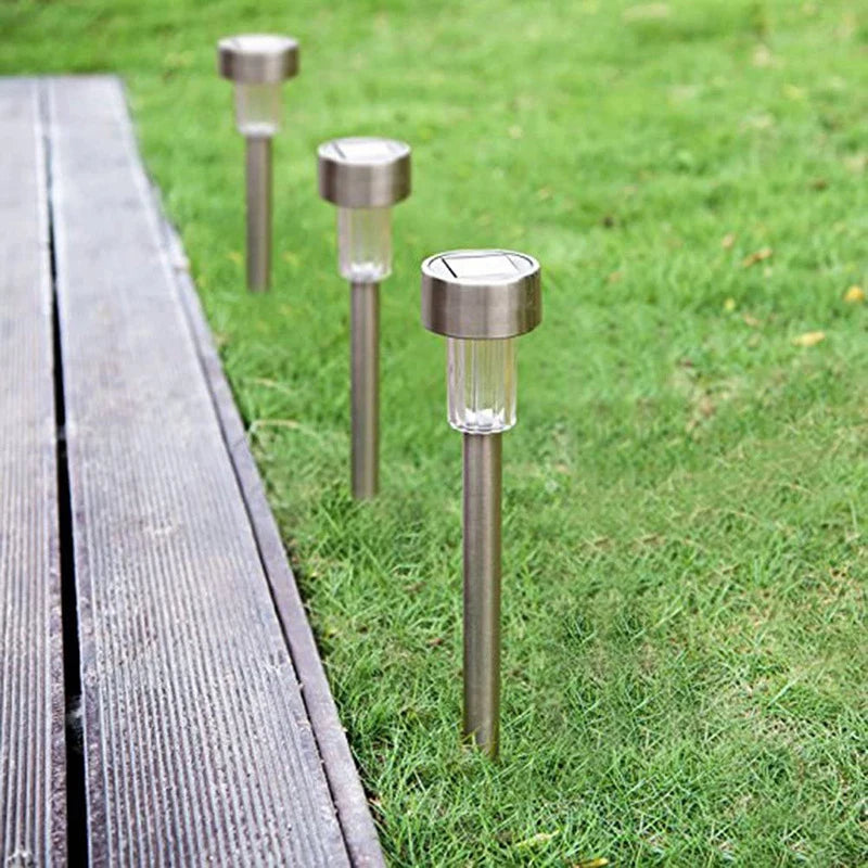 Solar Outdoor Lights Garden Lamp Solar Powered Waterproof Landscape Path Outdoor For Yard Lawn Patio Decorative