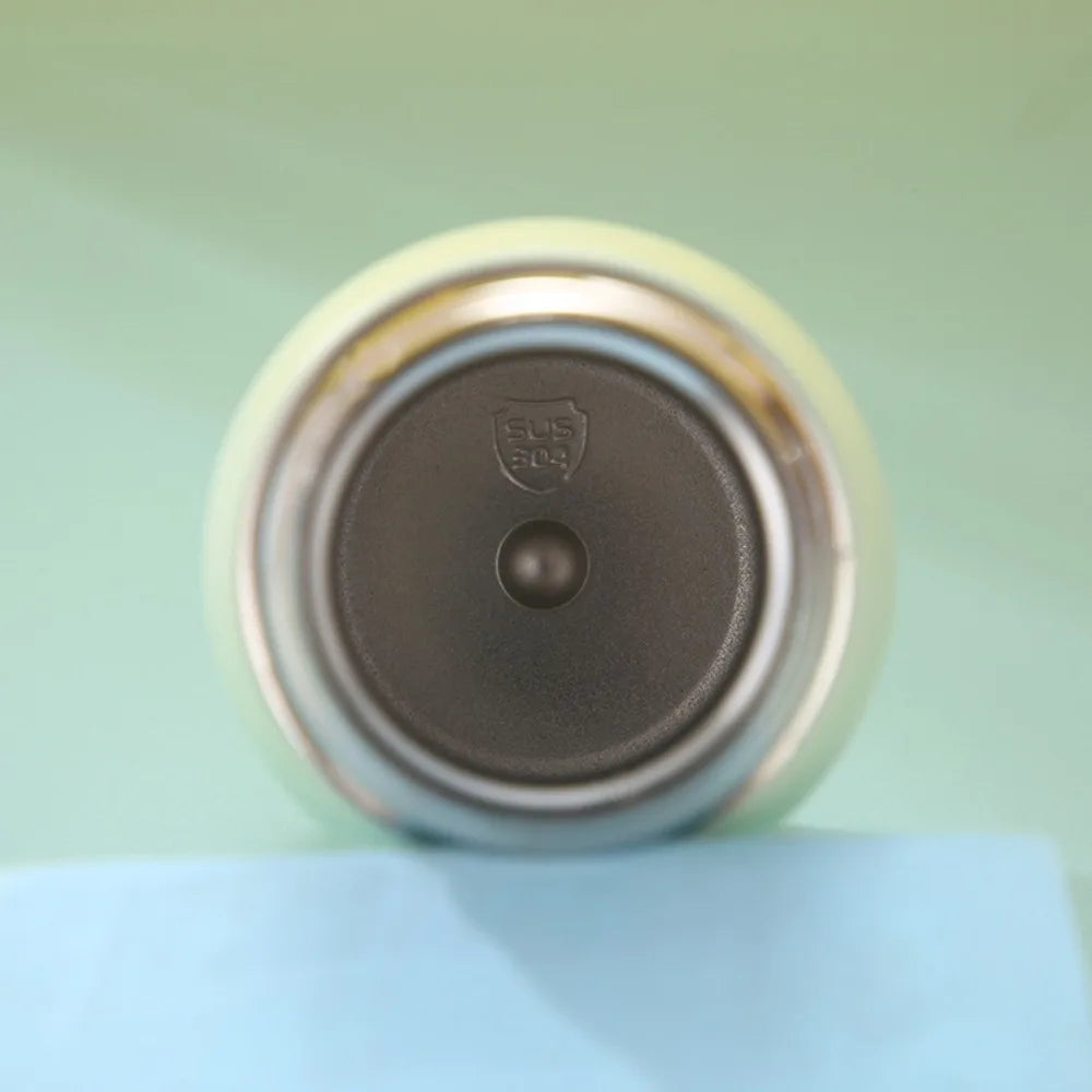 Thermal Coffee Mug 304 Stainless Steel Mini Thermos Cup Pop-up Lock 220/320ml Insulated Pocket Cup Small Capacity Vacuum Flask