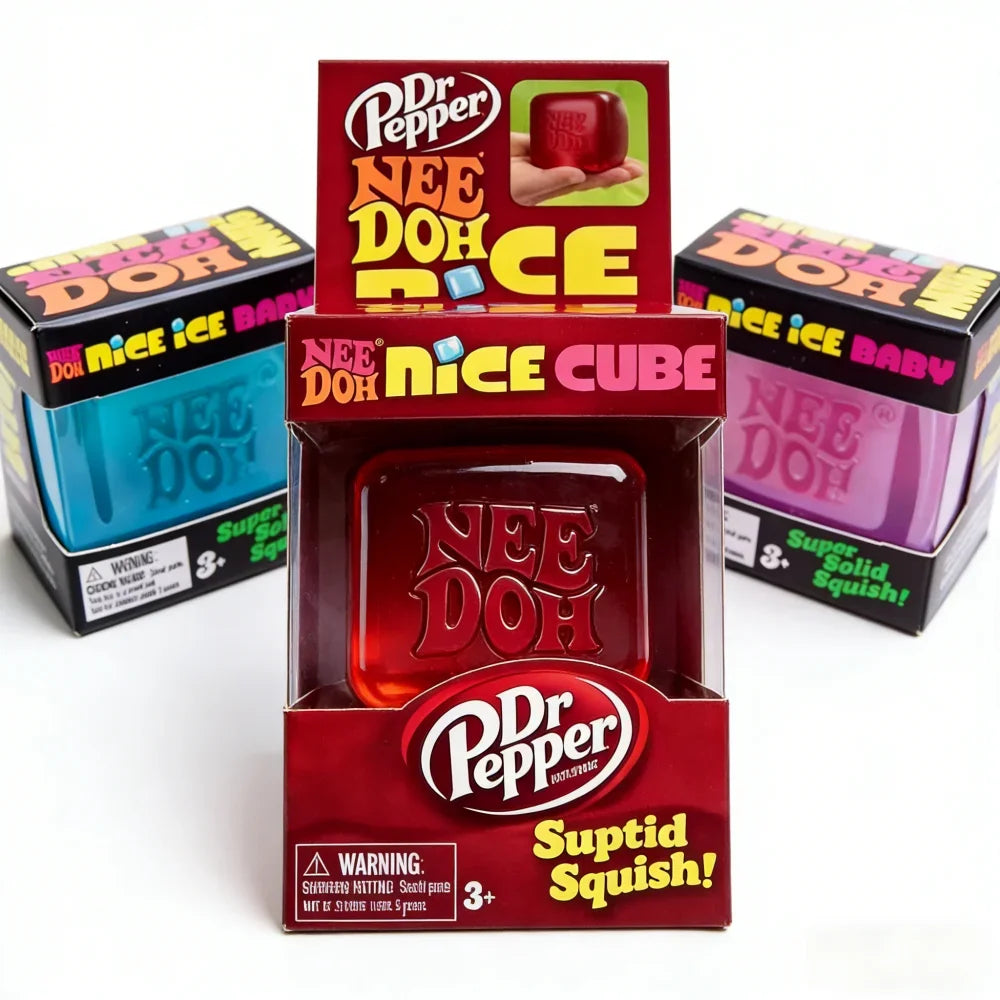 2026 New Needoh Nice Cube Sensory Stress Reliever Fidget Tool for Anxiety & Focus Desk Sensory Cube for Adults & Kids Toy