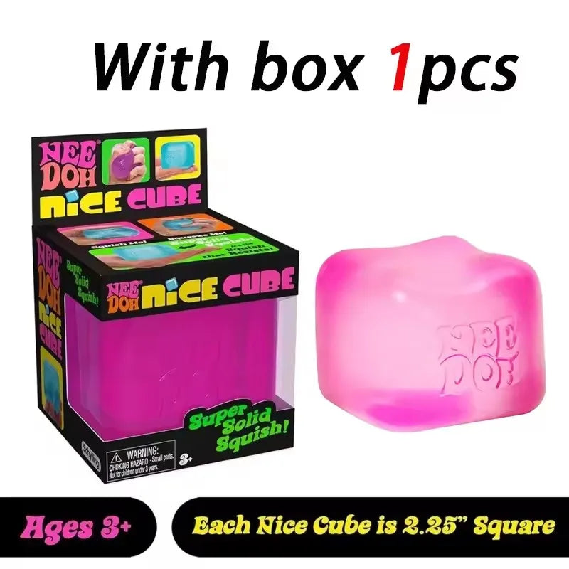 2026 Needoh Nice Cube Cube, sensory toy, pressure block, pressure puzzle, stress relief, souvenir Stress relieving toys for boys