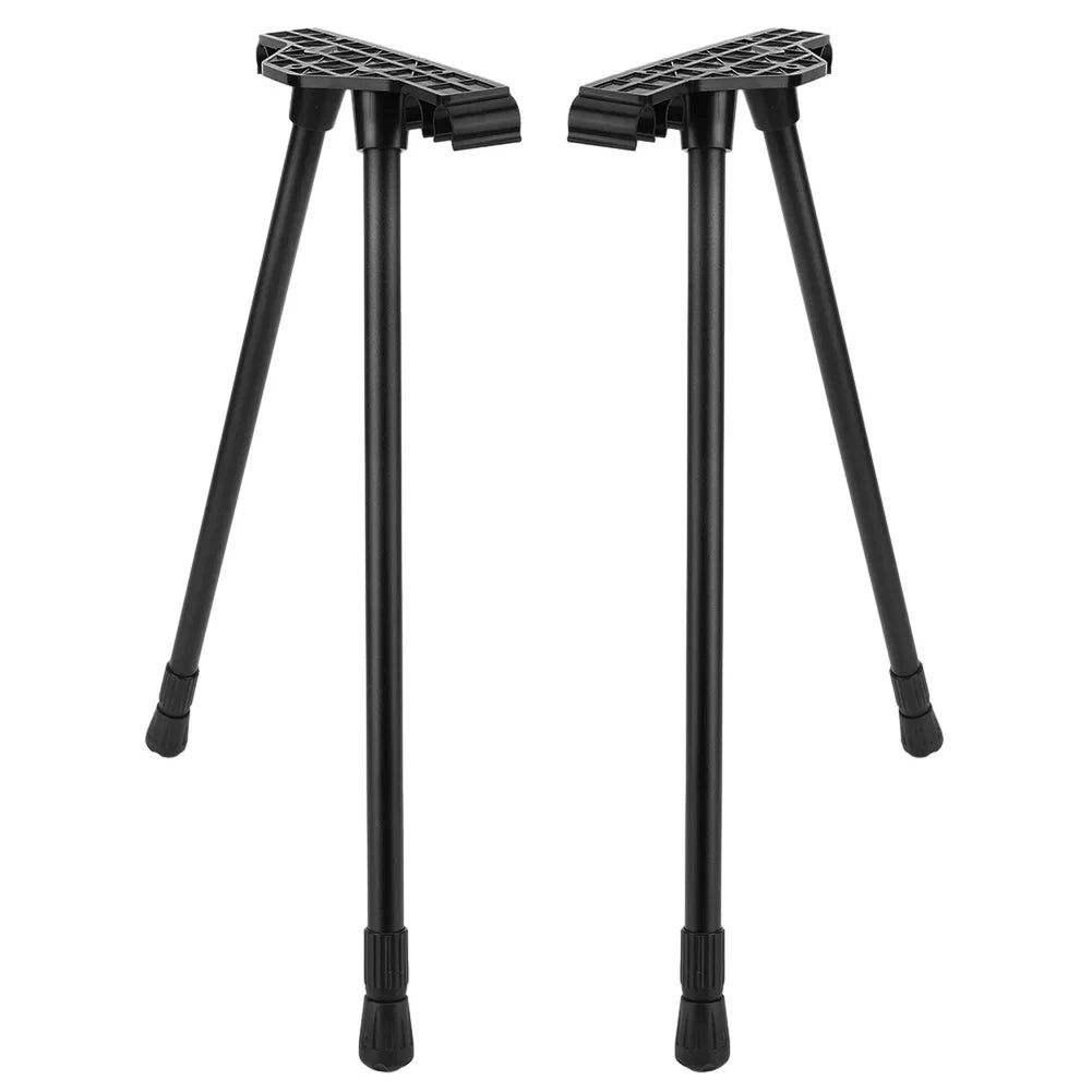 Folding Workbench Legs Metal Foldable Furniture Legs Adjustable Height Coffee Table Legs DIY Camping Equipment Outdoor Travel