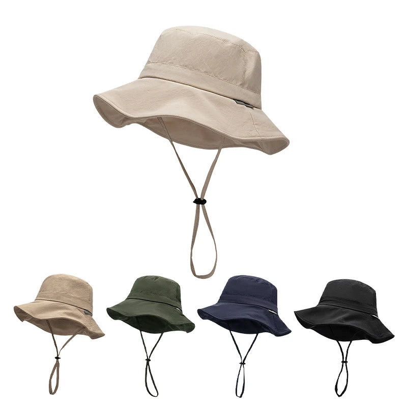 （Summer6）New Four Seasons Bucket Hat, Quick Dry, Lightweight, Foldable, Storage, Sun Hat, Outdoor Hiking Hat, Fishing Cap