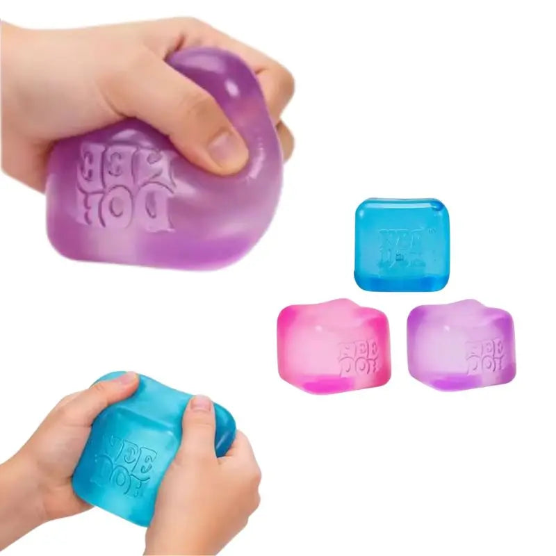 2026  Needoh Nice Cube Sensory Stress Reliever Fidget Tool for Anxiety & Focus Desk Sensory Cube for Adults & Kids