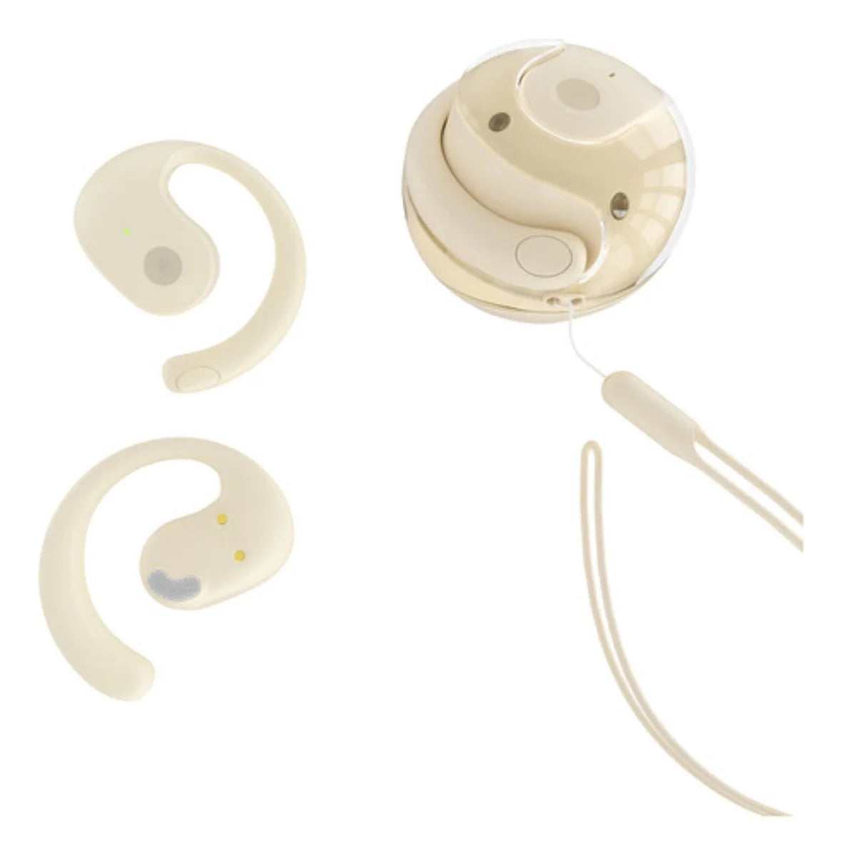 Bluetooth wireless headphones - bone conduction - touch control - non-intrusive earpiece - extremely long battery life