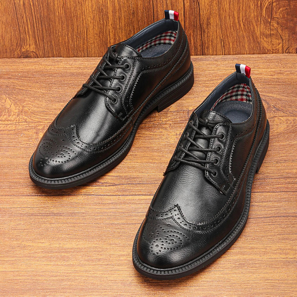 Dress Shoes Man Business Stylish Comfortable Gentleman'S Wedding Shoes