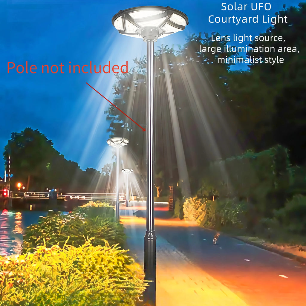 Solar Yard Light, New Ultra-Bright LED Lights, Outdoor Super Bright Solar Street Lights with Motion Sensor for Gardens, Paths
