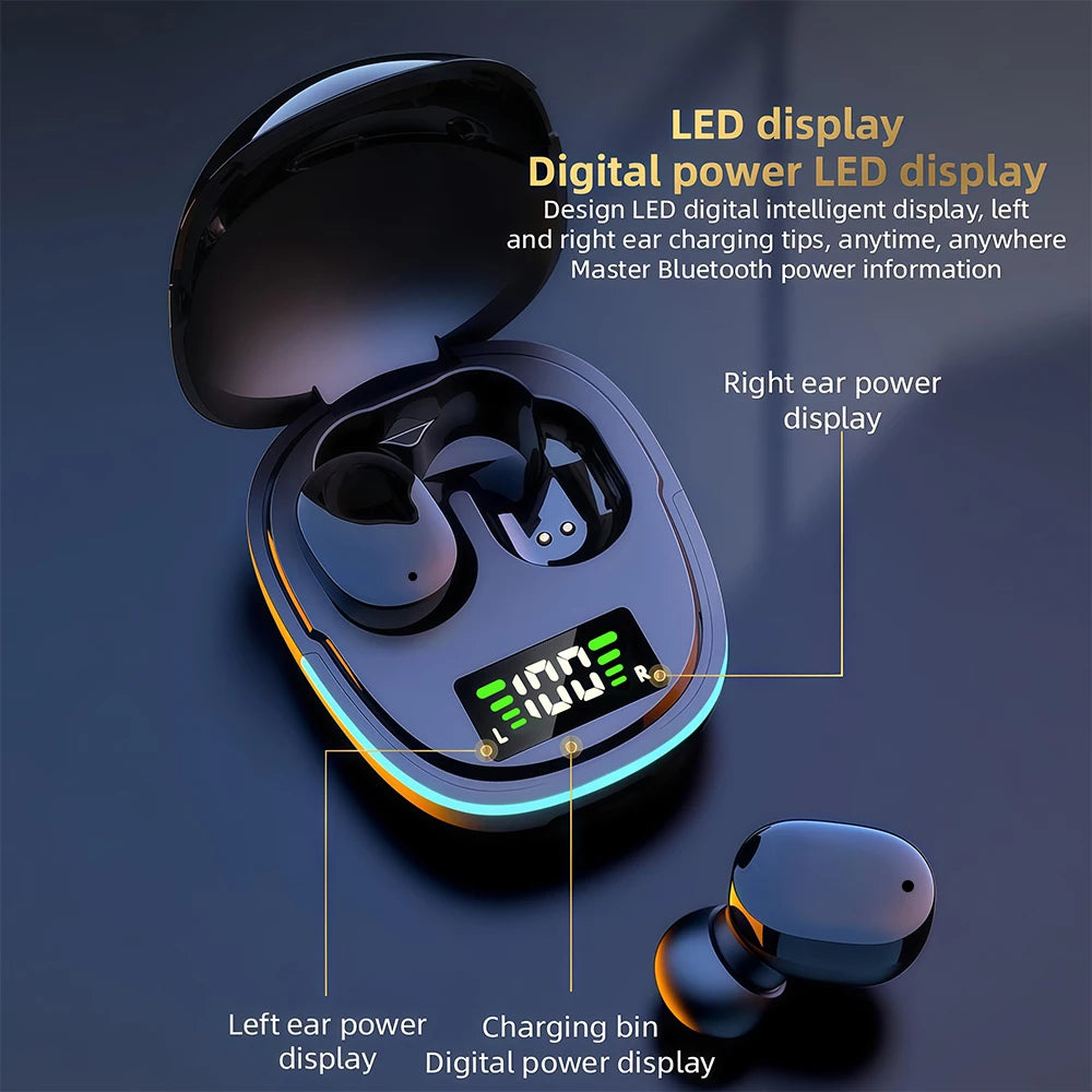 High-Quality Bluetooth Headphones - Premium Wireless Sound with Exceptional Comfort and Long Battery Life - Perfect for Music, C