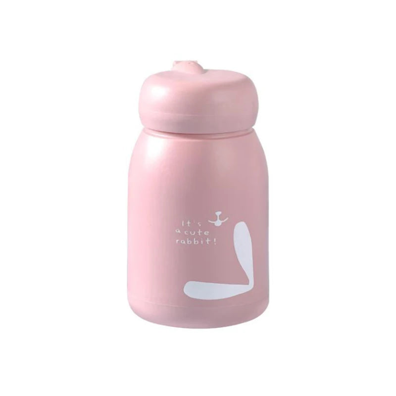 Mini 320ml Cute Thermos Bottle Portable Thermal Mug Stainless Steel Insulation Cup Vacuum Flasks Water Bottle For Girls Kid