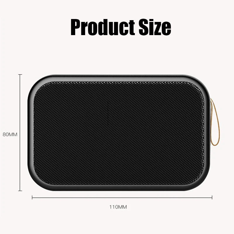 Bluetooth 5.0 Portable Wireless Soundbar Battery Outdoor Indoor Sport HIFI Customized High-Quality Speaker Soundbar For Computer