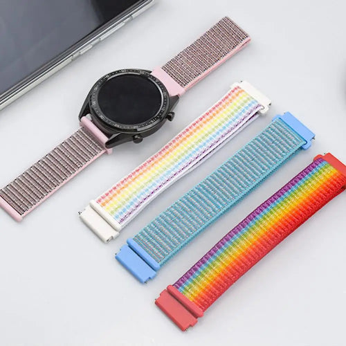 22mm 20mm Band for Samsung Galaxy Watch 7 FE 4 6 classic 5 Pro 3 active 2/correa Nylon Bracelet Huawei watch GT 2 3 pro 4 strap