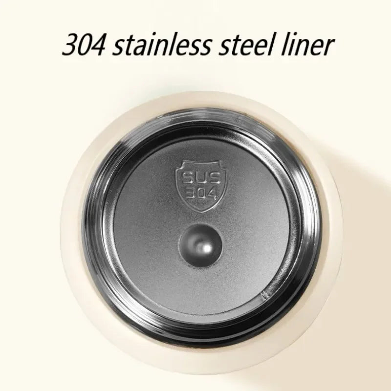 350ml/220ml Mini Thermos Cup Pocket Cup Stainless Steel Thermal Coffee Mug Vacuum Flask Insulated Hot Water Bottle Kids Gift