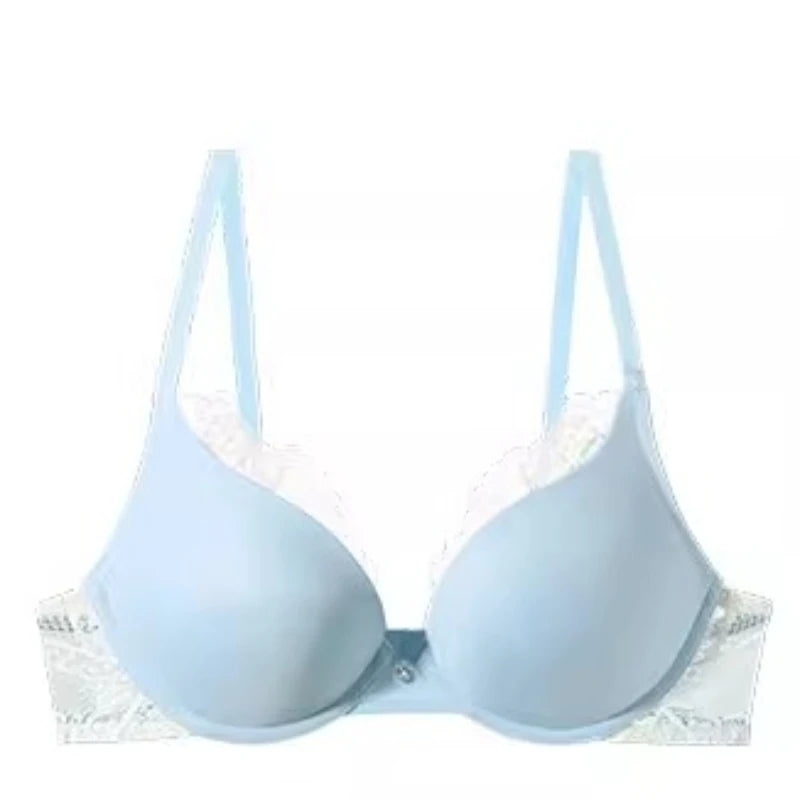 Full Coverage Bra for Big Bust Wireless Lift Seamless Double Design Support Outer Expansion Anti Sag Lingerie Comfort Fit