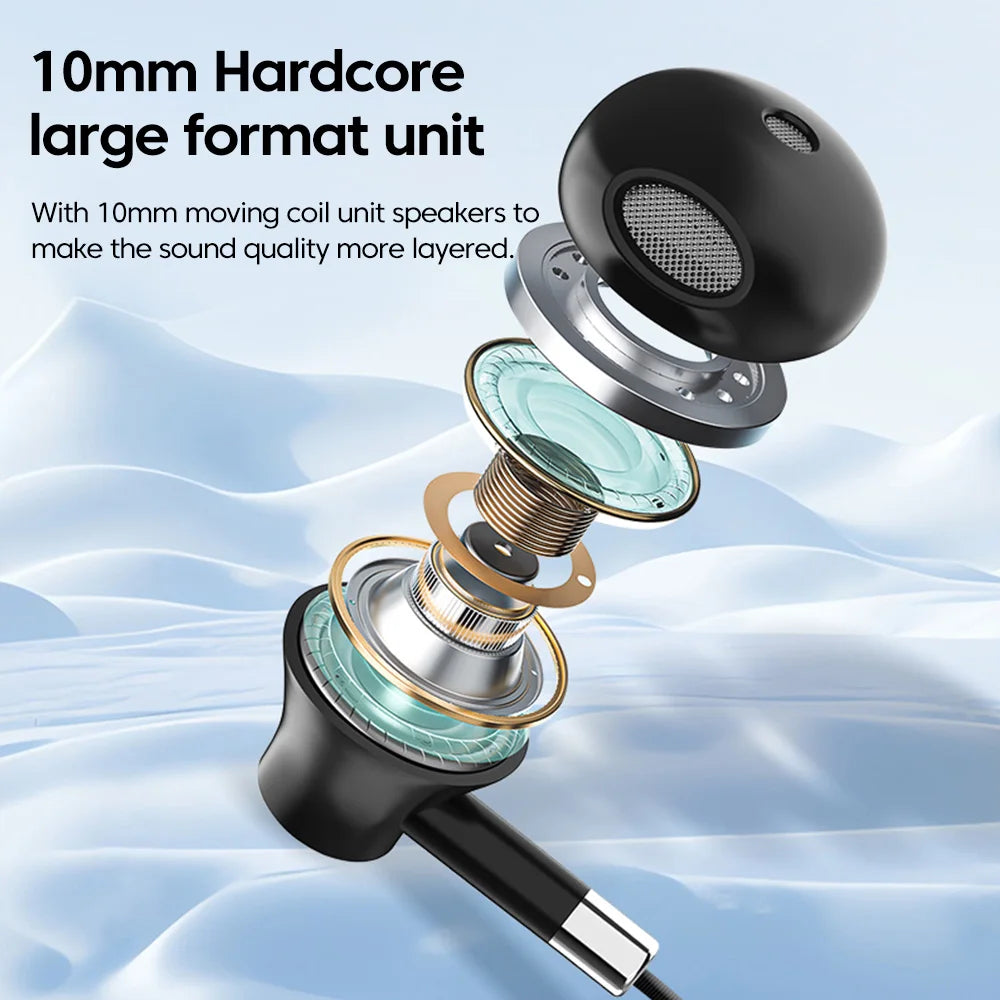 Bluetooth 5.4 Wireless Earphones Neck Mounted Headphones Gaming LED Display Hifi Stereo Sports Headset Halter Magnetic Earbud