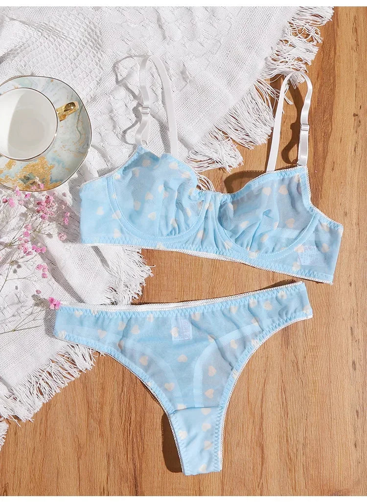 Female Lingerie Sexy Lingerie for Women Body Shorts Push-up Bra Fancy Woman Underwear Transparent Intimate Lingerie Set 2025 New