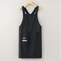 Z. Cooking Kitchen Aprons Breathable Wear Resistant Adult Waist Aprons Anti Fouling Soft Restaurant Work Clothes Home