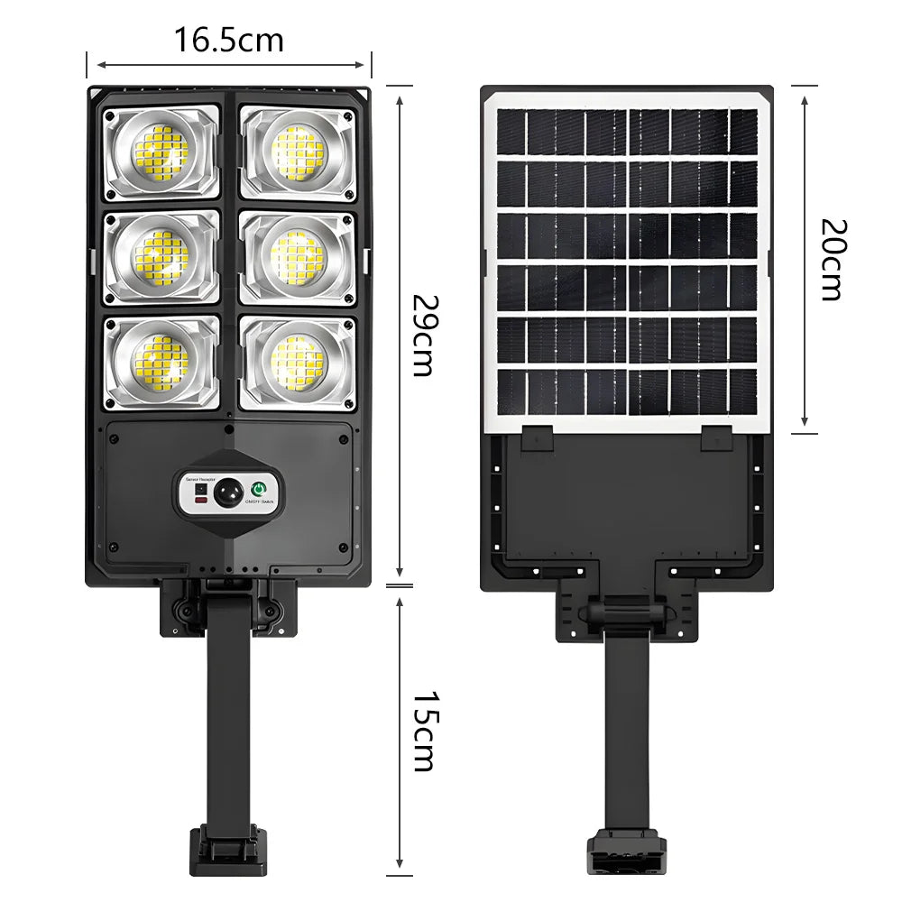 Solar Lights Outdoor Waterproof LED Solar Lamp Motion Sensor Light Remote Control Garden Accessories Outdoor Street Yard Garage
