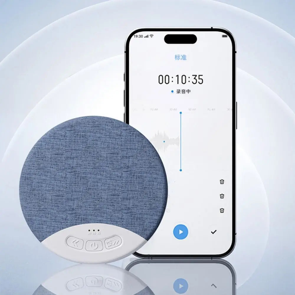 Bluetooth 5.3 Under Pillow Bluetooth Speaker HiFi Stereo Sound 3-Level Timer White Noise Machine Sleep Aid Built-in White Noise