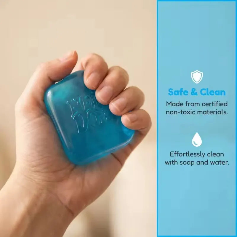 Needoh Nice Cube Sensory Stress Reliever Fidget Tool for Anxiety & Focus Desk Sensory Cube for Adults & Kids*-.