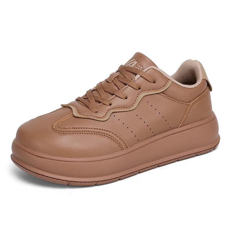 Outdoor Barefoot Shoes for Men Minimalist Comfortable Zero Soles Wide Toe Walking Shoes Platform Casual Sneakers Board Footwear