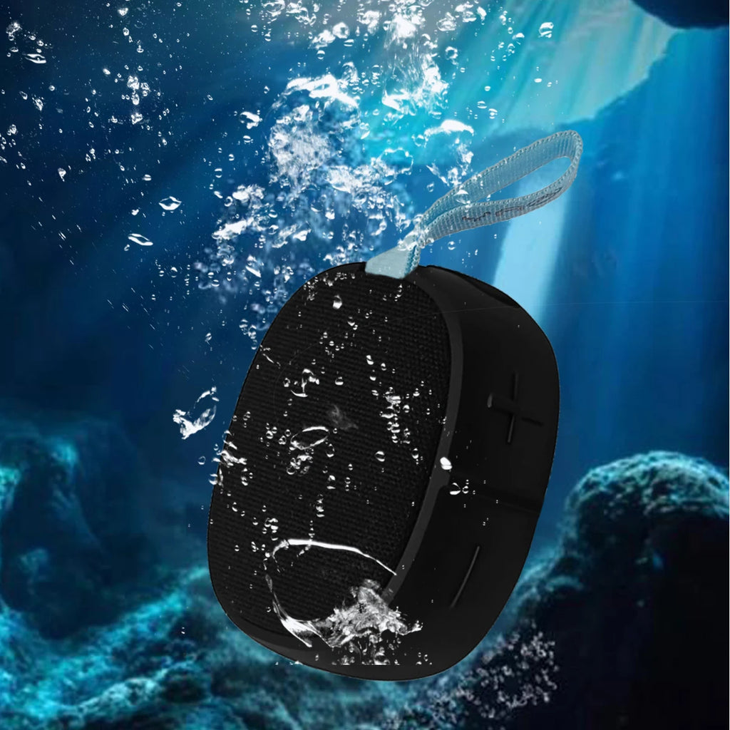 Bluetooth bathroom speaker, portable small speaker, IPX-4 waterproof speaker, suitable for bathroom parties and outdoor travel