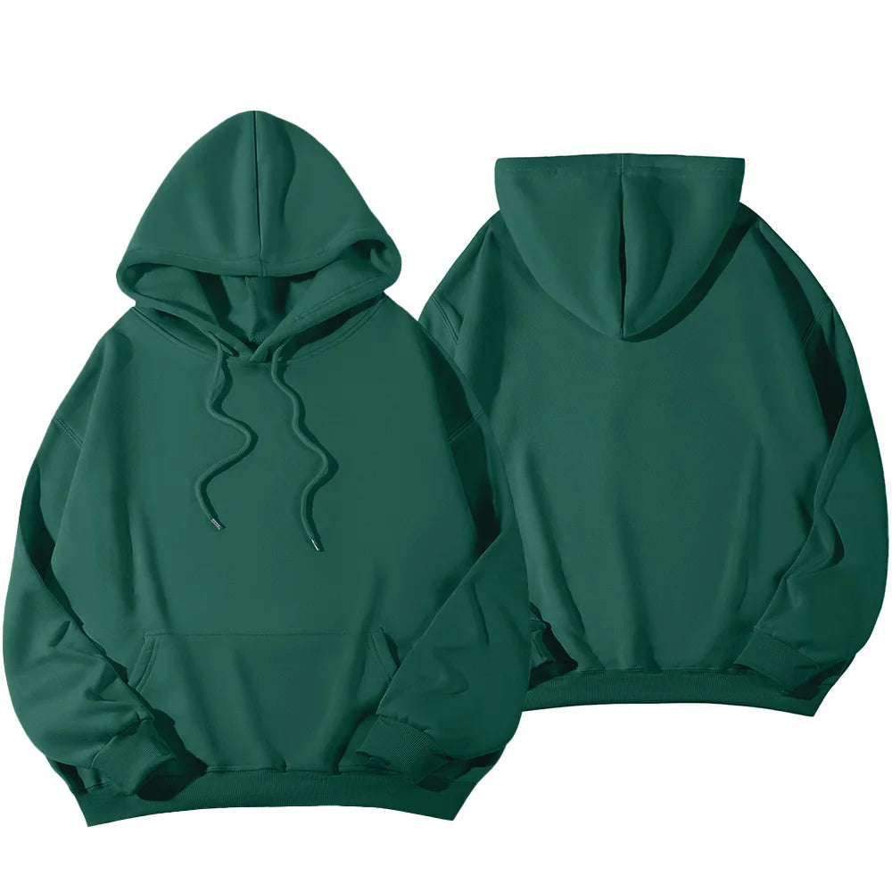 Hoodies for men and women 2026 autumn new item heavyweight American high street men's top plus size hooded pullover