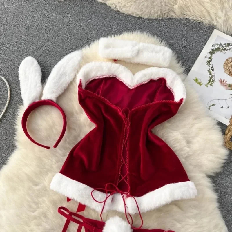 Tornova Sexy Uniform Lingerie Set Women's Underwear Sexy Lingerie Outfit Bra Sexy Set Lingerie Exotic Play Uniform Underwear Set