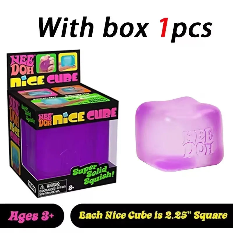 2026 Needoh Nice Cube Cube, sensory toy, pressure block, pressure puzzle, stress relief, souvenir Stress relieving toys for boys
