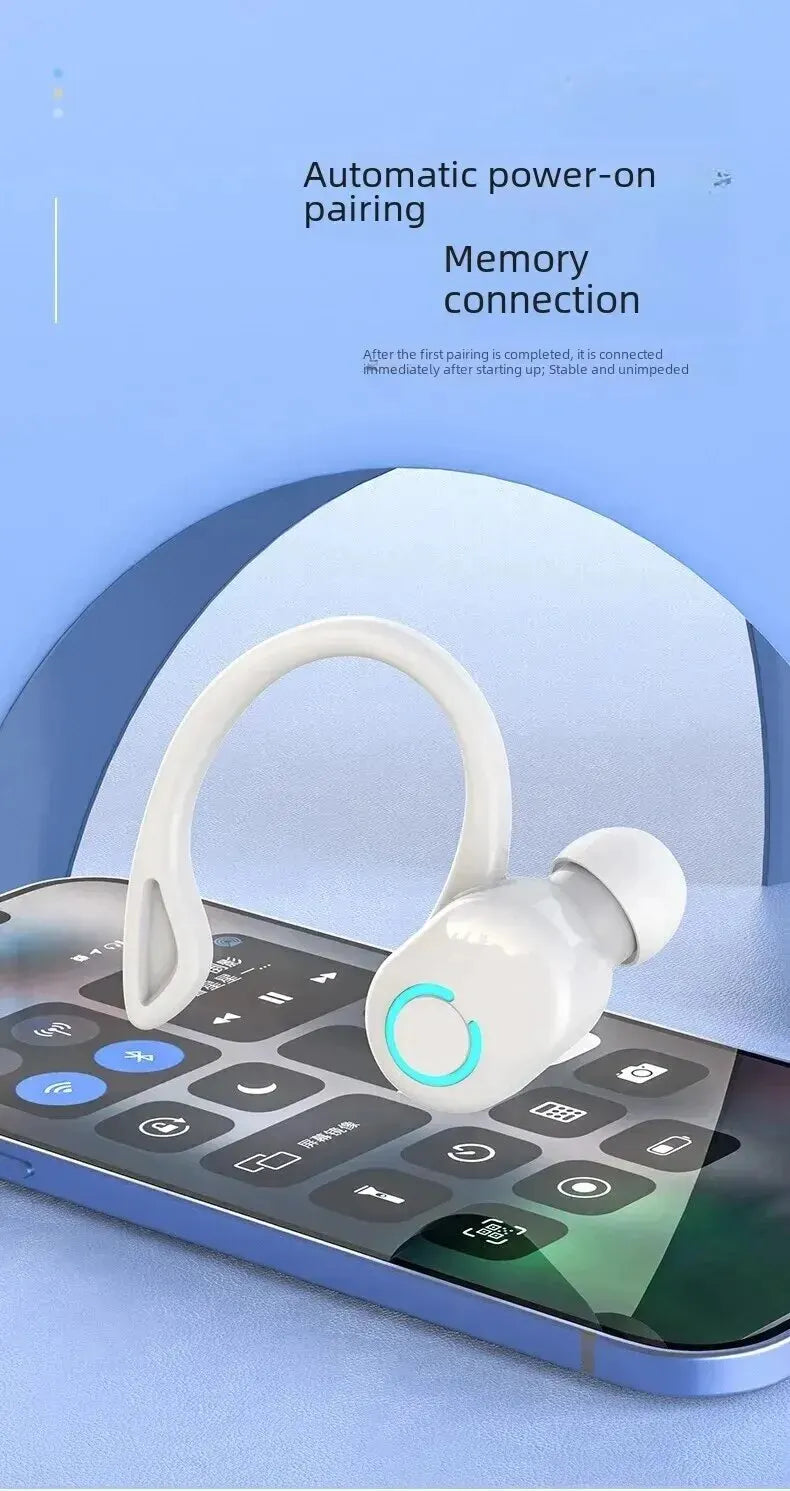 Wireless Bluetooth 5.0 Earphones HIFI Stereo With HD Mic Handsfree Headset Business Car Call Headphone For iPhone Xiaomi Huawei