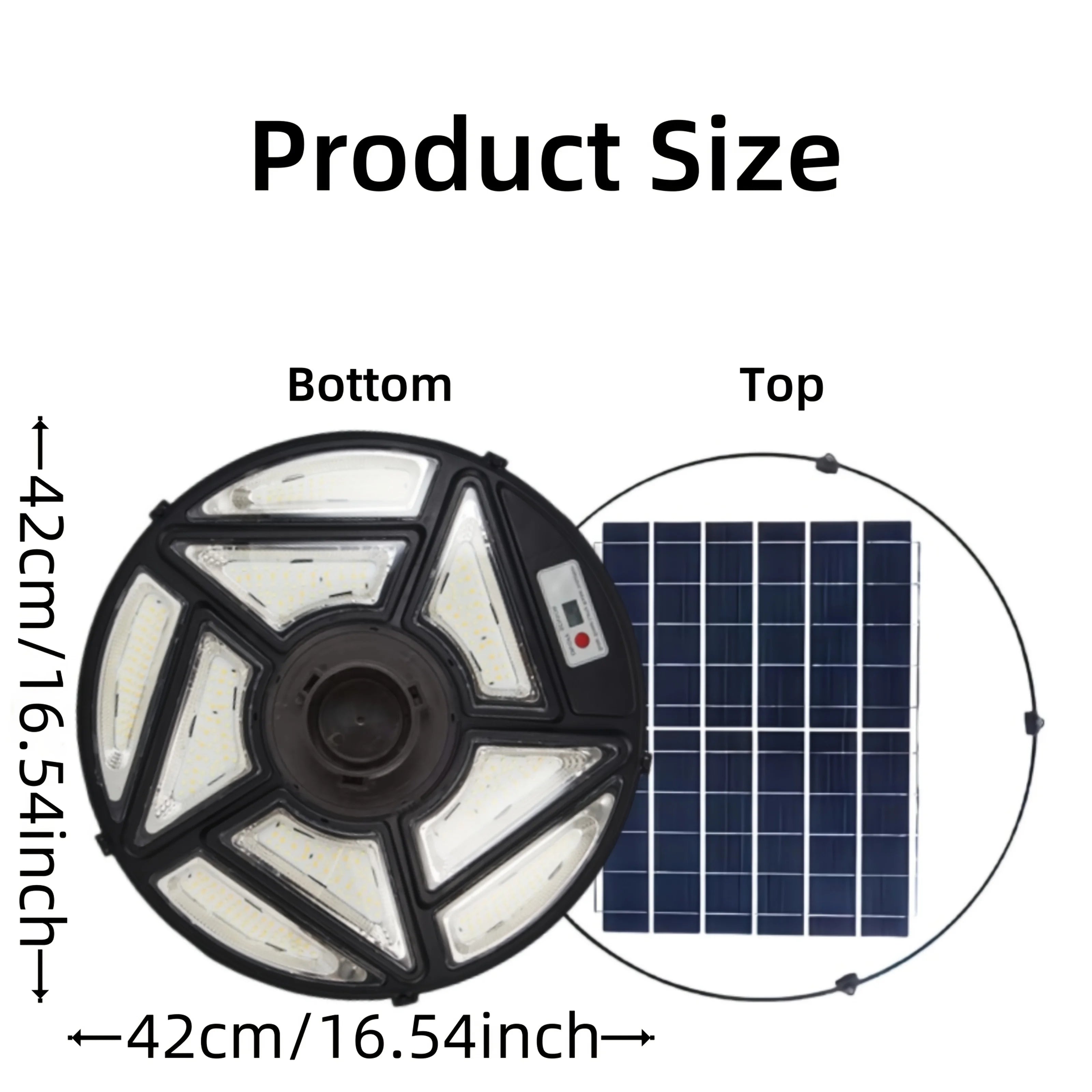 Solar Yard Light, New Ultra-Bright LED Lights, Outdoor Super Bright Solar Street Lights with Motion Sensor for Gardens, Paths