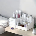 Multi-Drawer Cosmetic Storage Box, Multi-Layer Desktop Organizer, Large Capacity for Cosmetics, Skincare, Perfume & Makeup Tools