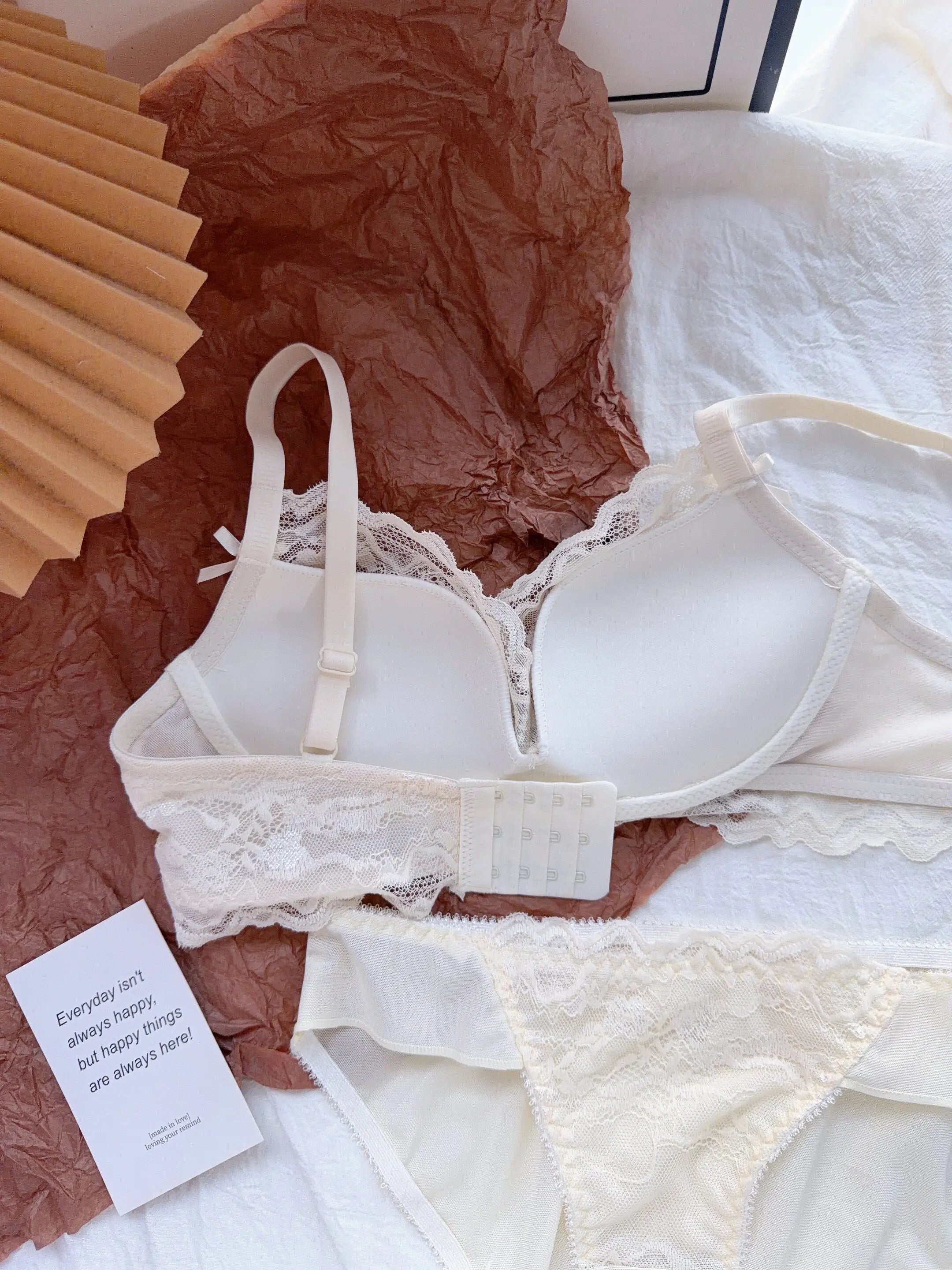 Cute Red Bra and Panty Set Women,Comfortable No Wire Push Up Lingerie,Sexy Bridal Wedding Lingerie Set,Girls Birthday Present