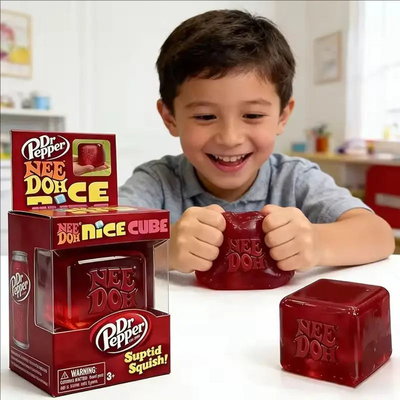 2026  Needoh Nice Cube Sensory Stress Reliever Fidget Tool for Anxiety & Focus Desk Sensory Cube for Adults & Kids