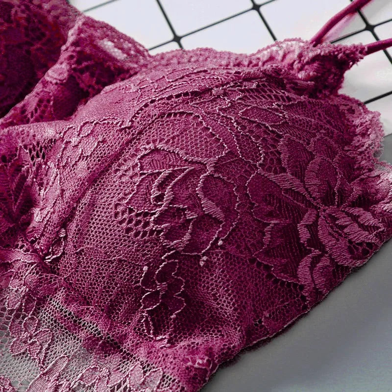 Summer Women Lace Sexy Top Sun Sleeveless Tops padded Bralette Bra Bustier Zipper Back Club Crop Tank lingerie женское белье