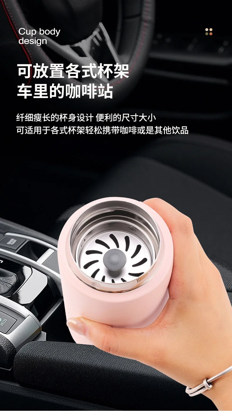 Ceramic Inner Capsule Cup High Quality Stainless Steel Travel Mug Thermal Coffee Cup