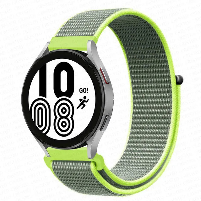 22mm 20mm Band for Samsung Galaxy Watch 7 FE 4 6 classic 5 Pro 3 active 2/correa Nylon Bracelet Huawei watch GT 2 3 pro 4 strap