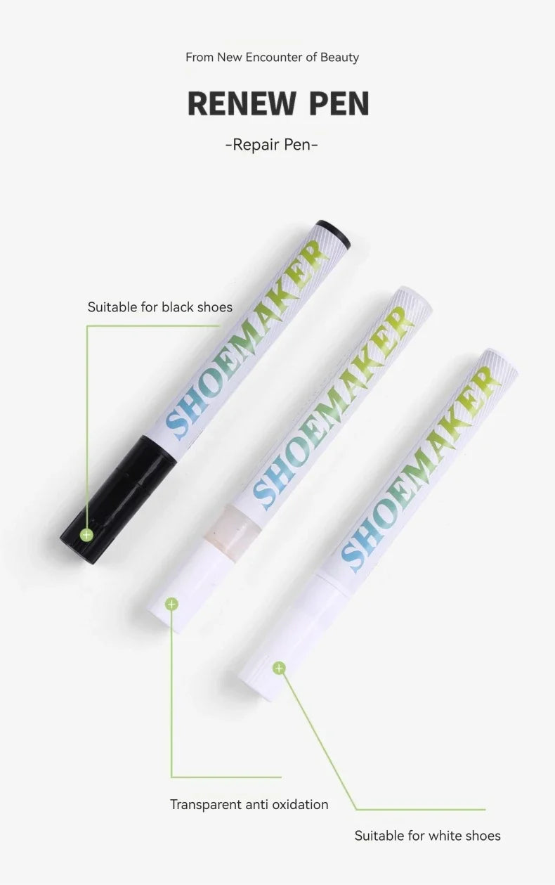Shoes Stains Removal Waterproof Sneakers Anti-Oxidation Pen Repair Complementary Color White Go Yellow Shoe Whitening Cleaning